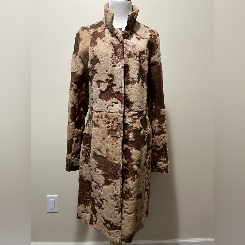 Di Bello Genuine Shearling Double sided coat